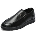【genuine soft leather】men's autumn/winter leather shoes - stylish, versatile business casual shoes for men - soft sole, comfortable dad shoes for middle-aged and elderly men