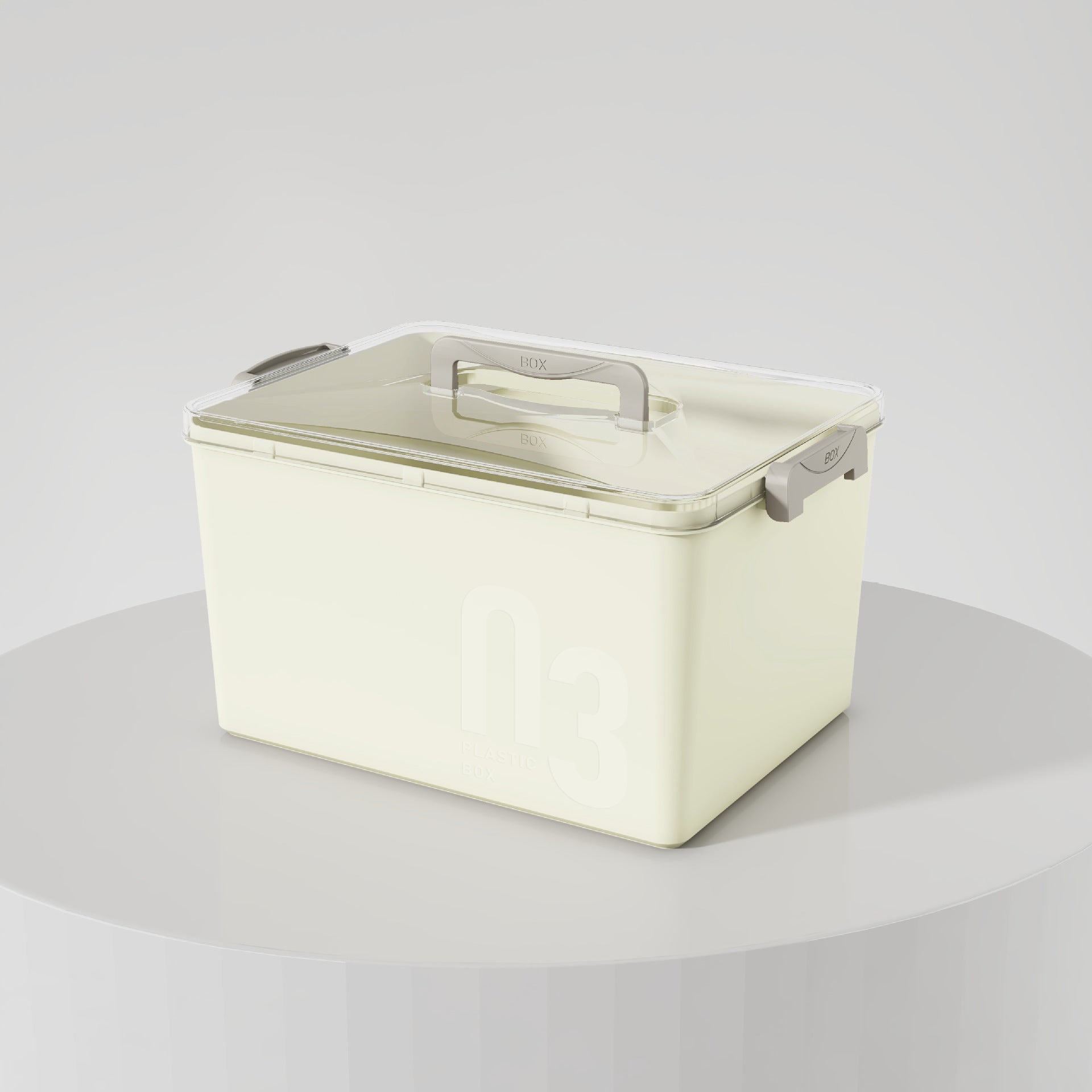 Customizable color storage box Household solid color plastic PET finishing box Snack clothes storage solid color storage box