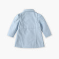 Girls'  new korean style wool coat - autumn/winter new arrival, baby double-breasted lapel mid-length chic outerwear