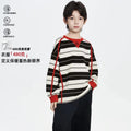 Custom manufacturing:  spring new arrivals - stylish and unique children's t-shirts, striped fashion pullover base layers, trendy and uniquely designed
