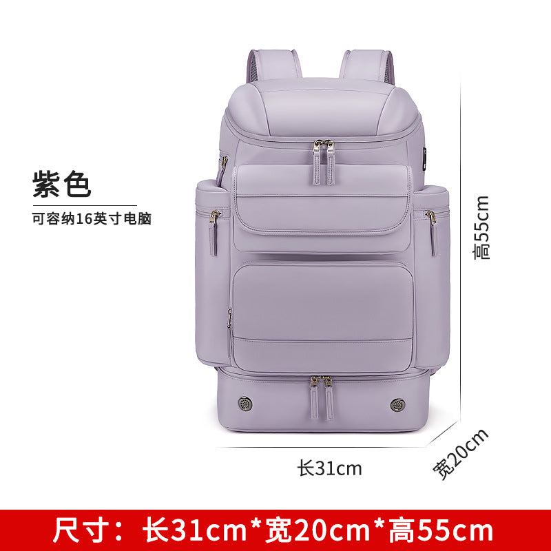 Cross-border backpack men's travel bag outdoor hiking large capacity lightweight computer bag casual backpack women