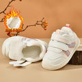 Baby cotton shoes for boys, ages 0-1 to 1-3 years, kids' winter fleece-lined thickened infant shoes, soft sole prewalker shoes for baby girls