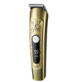 New digital display multifunctional 5-in-1 hair clipper - home use, full body washable, salon-grade shaver, electric hair trimmer, metal construction