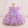 Amazon kids' dress floral  girls' dress children's princess dress cake dress wholesale