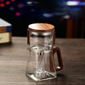 Magnetic tea making fair cup suit teapot tea water separation cup kung fu tea set tea making handy gadget semi-automatic tea maker