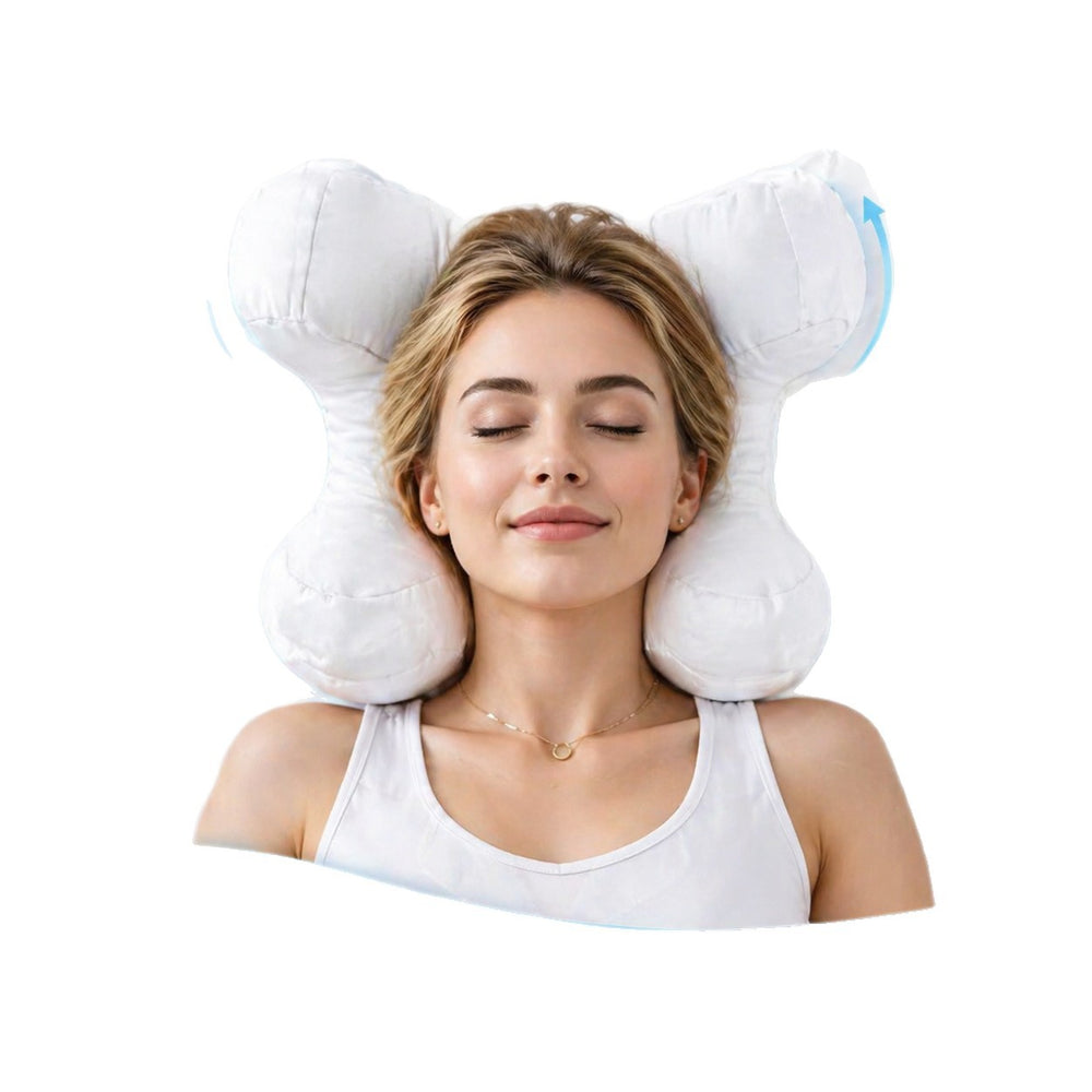 Neck massage pillow - home use, relieves shoulder and neck pressure, beauty pillow, neck support, gravity acupressure cervical pillow, body pillow core