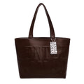 Thailand gentle woman handbag women's bag large capacity letter embossed tote bag cross-border new single shoulder bag
