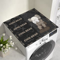 Washing machine cover, refrigerator dust cover, waterproof sun protection cover, coffee table bedside table, no-wash leather mat