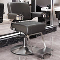 High-end barber shop chair, hair salon special hairdressing stool, casual hair cutting chair, popular perm and dyeing seat, beauty salon chair