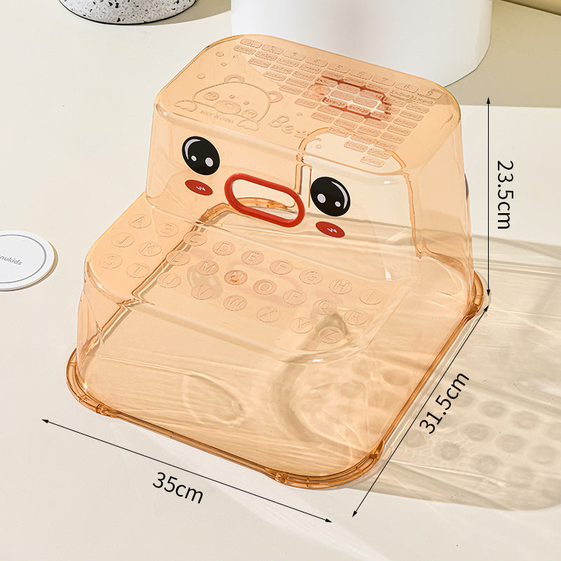 Children's footstool Multifunctional plastic non-slip Baby hand washing Step stool Household bathroom Footstool Footstool