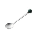 Dark green ice scoop