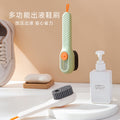 Shoe brush for home push-type automatic liquid adding laundry brush washing clothes shoe cleaning brush wholesale storage detachable washable