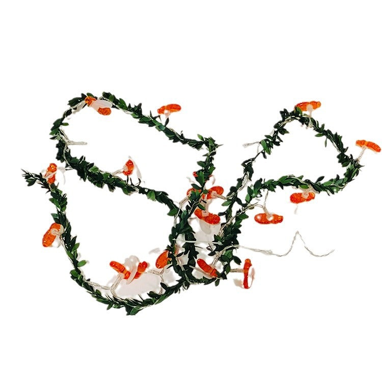 LED bee rattan lights flashing lights string lights gypsy decorative lights ins bedroom room layout romantic night lights