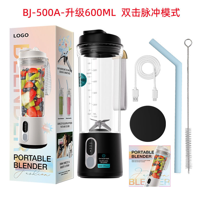 Portable juicer - cross-border automatic fresh juice maker - smoothie blender - high-capacity crushing juicer cup