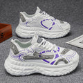 Men's shoes 2026 new summer breathable mesh casual anti-slip height increasing hong kong style trendy brand student sports dad shoes