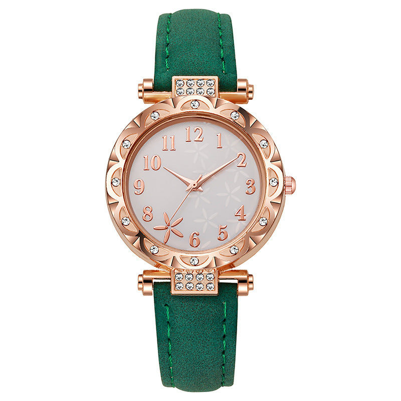 Women's student korean style minimalist fashion trendy waterproof casual elegant quartz watch - tiktok viral style