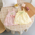 Infant and toddler summer clothing, lightweight rompers, baby onesies, stylish outfits, full-month celebration dresses, princess-style 100-day celebration gowns, summer clothes
