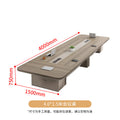 Saint li conference table - modern minimalist rectangular table for meetings, negotiations, and training (large size)