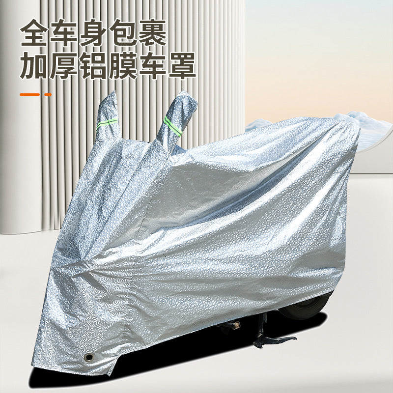 Electric vehicle cover, electric motorcycle cover, bicycle rain cover, dust cover, waterproof car cover, thickened electric vehicle sun cover