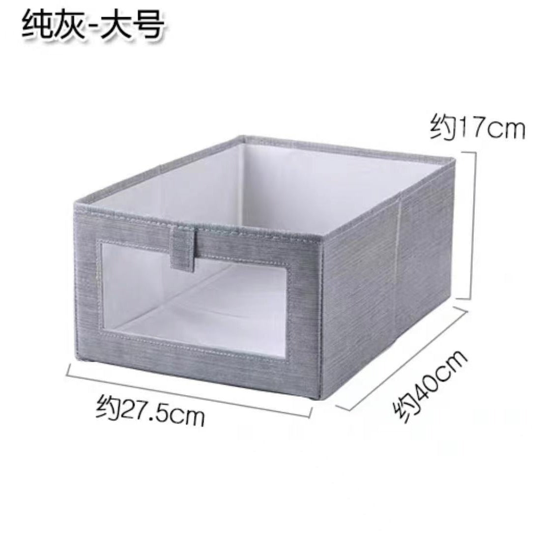 Amazon popular fabric art storage box foldable non-woven clothes sorting box toy sundries storage sorting box