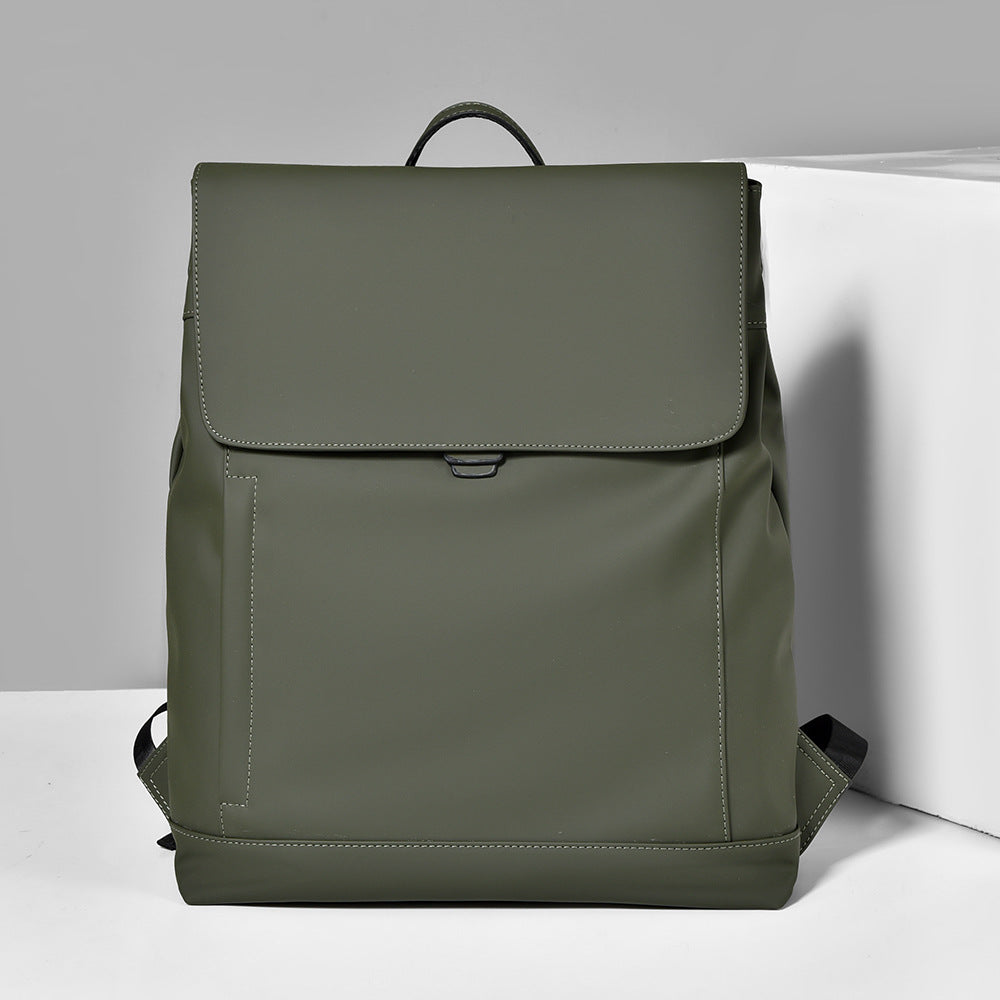 Customized backpack, high-end sense, business commuter, computer backpack, simple and large-capacity casual backpack, printed logo.