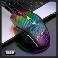 Limai v6 wired mouse - usb, rgb backlit, gaming & esports computer mouse peripheral, rgc gaming mouse - universal compatibility