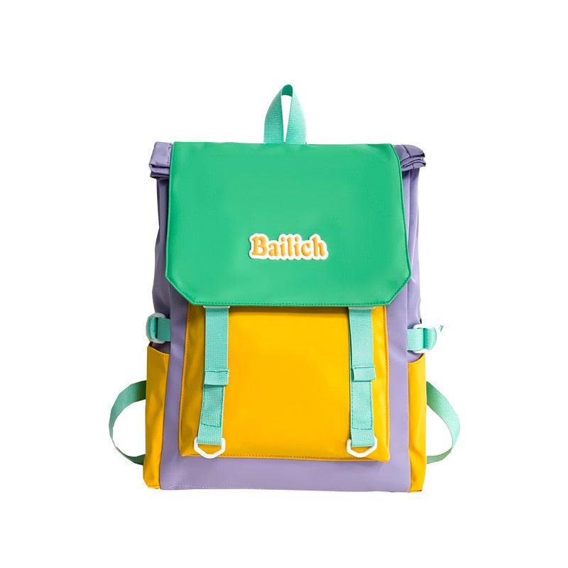 Cross-border new men's and women's backpacks, large-capacity backpacks, laptop bags, travel backpacks, and college students' school bags.