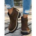 plus sizeboots women's fall and winternew arrivalknee socks classic big toe short boots british style high-top rhubarb boots