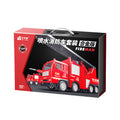 Bejies children's alloy fire truck set model ladder boy kids toy car excavator birthday gift