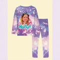 wholesale: girls' long-sleeved pajamas (set) - lightweight spring/autumn styles for toddlers and big kids