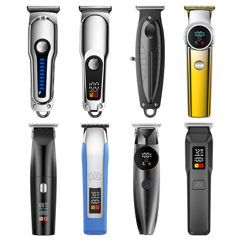 waterproof professional electric hairdresser fast charging oil head hair salon bald electric clipper for home hairdressing clipper