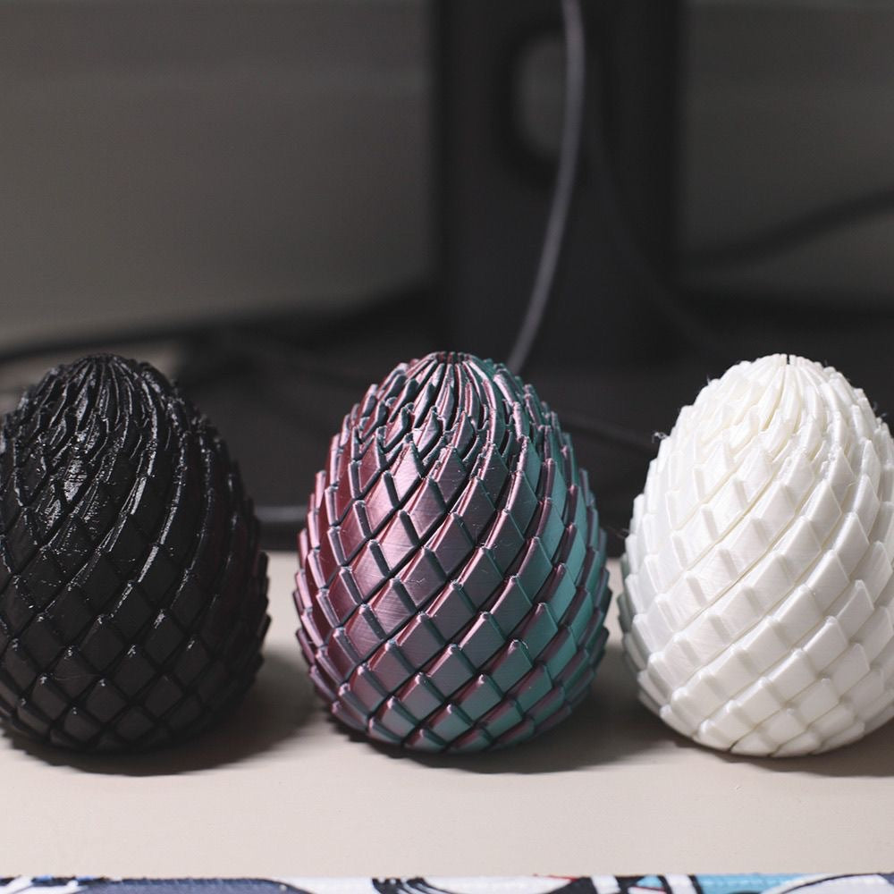 wholesale 3d printed dragon egg, dragon spiral slime, dragon scale egg, decompression complete gift decoration, creative trendy toy