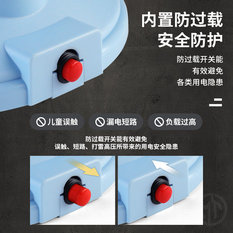 For homevertical socket panel multi-hole plug strip multi-function plug strip multi-purpose stereo plug strip with cable usb plug strip