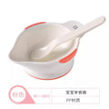Rikang baby food bowl - special learning bowl for babies, newborn infant rice cereal, soup, grinding, and eating utensil set