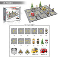 Electric version of educational magnetic track building blocks 28pcs