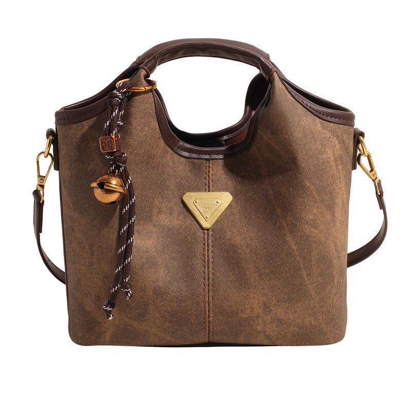 Fashion large-capacity satchel bag for women k-stylenew arrivalniche stylecasualcasual shoulder bag classy sense work clothing crossbody bag