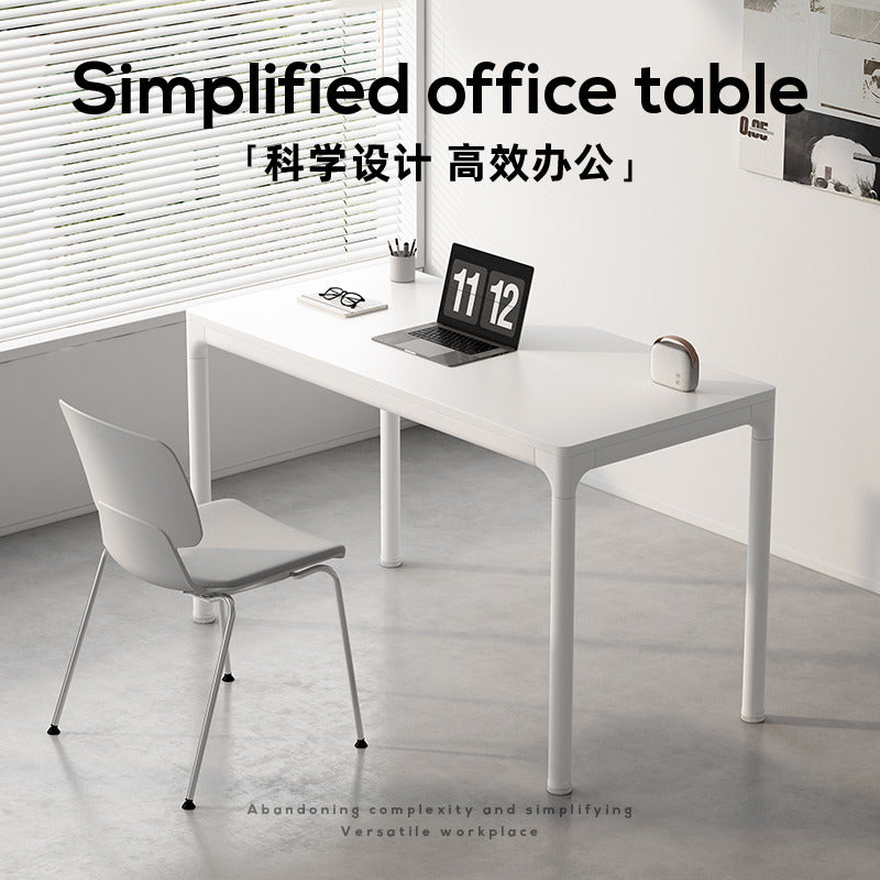 Desk, workstation, office desk, solid wood desk, simple rectangular desktop, computer desk, bedroom home writing desk