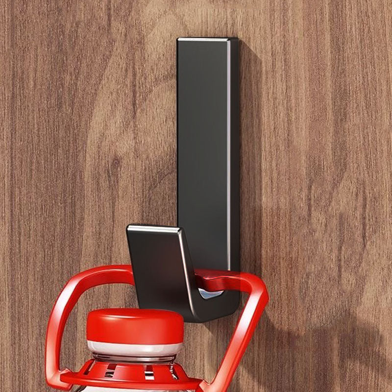 Space aluminum door rear hook strong adhesive load-bearing coat hook no punching adhesive hook coat hook wall-mounted wall coat hook