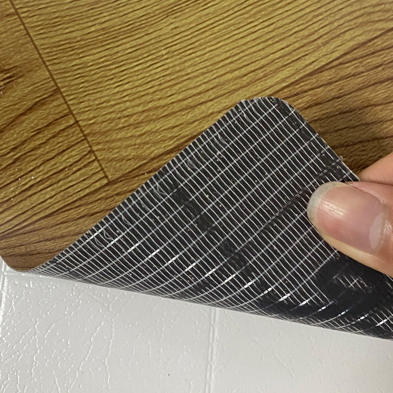 0.5Mm black grid bottom PVC floor leather cement floor direct sticker wood floor waterproof plastic pad environmental protection