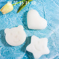 Baby bath sponge konjac puff cotton household newborn face wash puff kids bath scrubber baby bath cotton