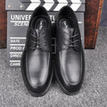 2025 summer new arrivals: casual leather shoes - soft sole, business formal, wear-resistant, non-slip, stylish, versatile, perfect for work and business