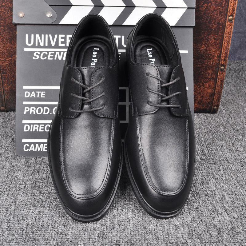 2025 summer new arrivals: casual leather shoes - soft sole, business formal, wear-resistant, non-slip, stylish, versatile, perfect for work and business