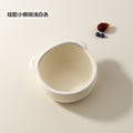 All-in-one baby food bowl with spoon - non-slip feeding bowl with suction cup - silicone bowl for baby and toddler food