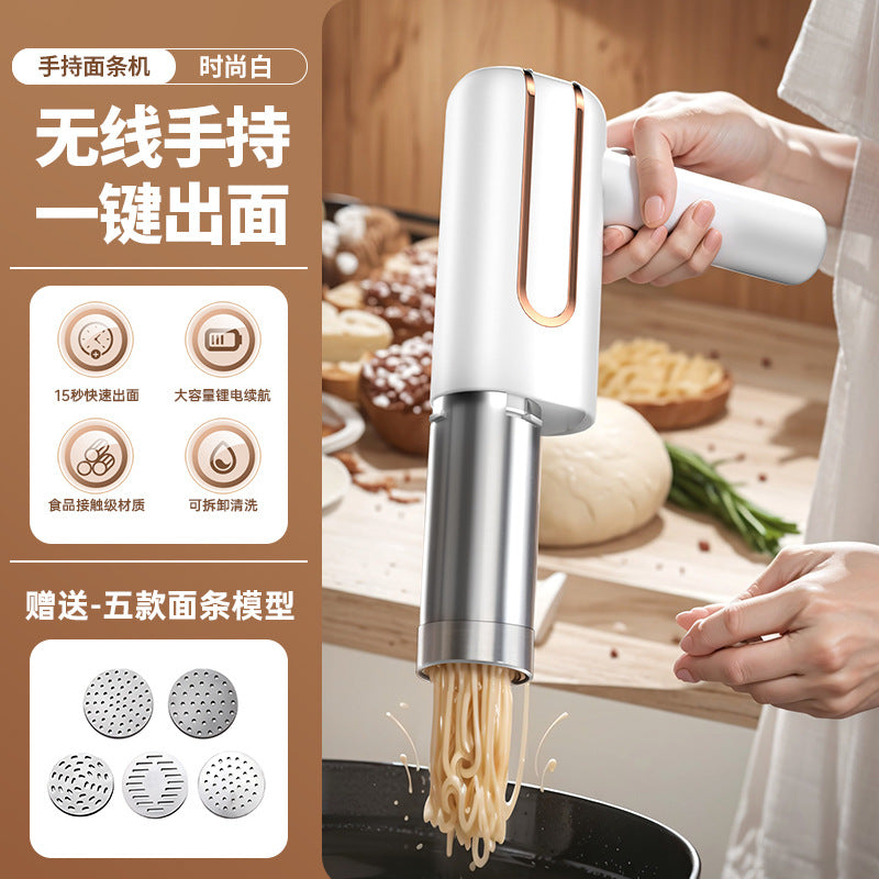 household small fully automatic noodle machine electric noodle press noodle machine portable wireless handheld noodle gun