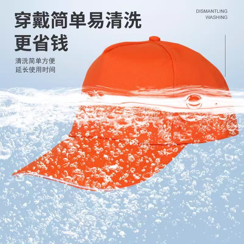 Baseball student hat travel work thickened cap can print logo hat comfortable wear-resistant logo printing advertisement