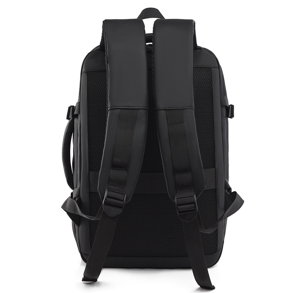 New men's backpack high sense scalable business large capacity portable backpack short business trip computer bag