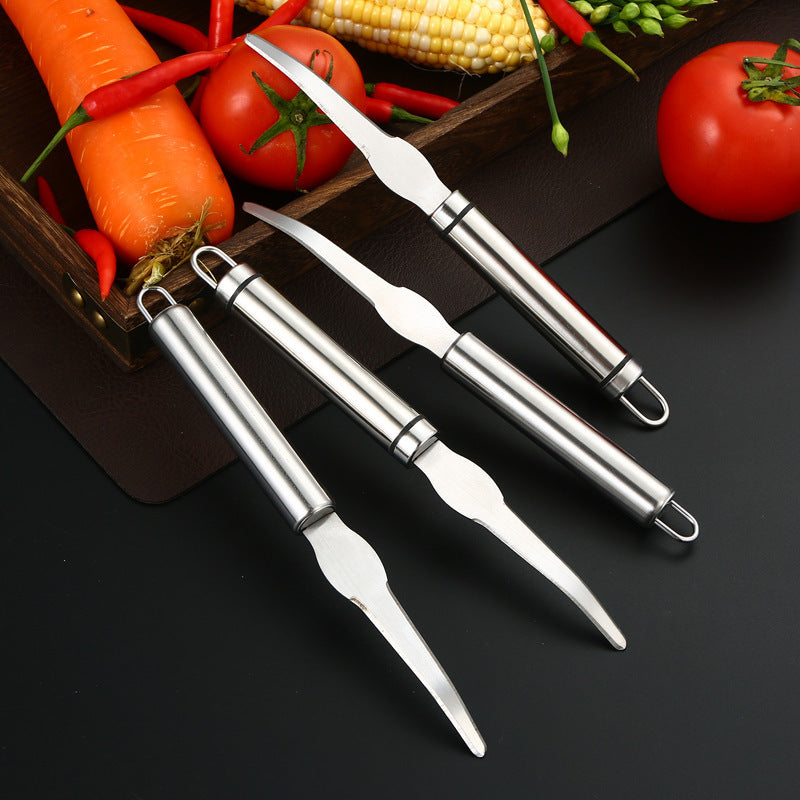Douyin orange peeler orange peeler fruit meat removal tool orange meat separator pomelo knife pomelo opening tool