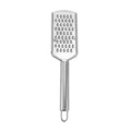 Stainless steel multi-purpose vegetable peeler & slicer - shreds potatoes, onions, radishes, and cucumbers - kitchen gadget