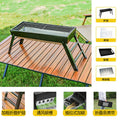 Bbq grill for homebbq grill outdoor foldable portable small barbecue stove charcoal carbon grill rack tool kebabs
