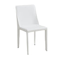 Italian style saddle leather dining chair - direct from the manufacturer, trending online, sample room, hotel & restaurant custom dining chairs